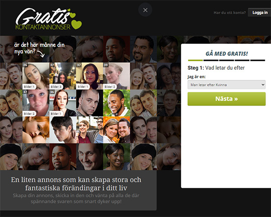 Gratis Kontaktannonser Logo